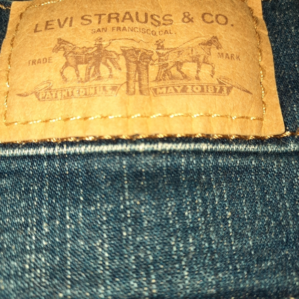 Levi's 512 Perfectly Slimming Boot Cut Blue Jeans SZ 16P - Picture 10 of 10